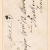 Francis P. Blair to William B. Lewis