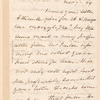Martin Van Buren to William B. Lewis