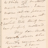Martin Van Buren to William B. Lewis