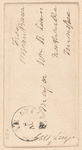 Martin Van Buren to William B. Lewis