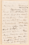 Martin Van Buren to William B. Lewis