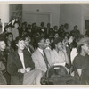 View of the audience at the American Negro Theatre