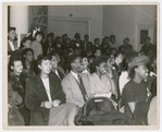 View of the audience at the American Negro Theatre