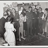 Singing in large group with Lorraine Hansberry and Nina Simone