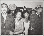 Singing in small group with Lorraine Hansberry and Nina Simone