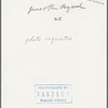 Barry Fitzgerald and Sara Allgood in the stage production Juno and the Paycock