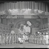 Cast of the stage production Lew Leslie's Blackbirds of 1930, with backdrop depicting Aunt Jemima