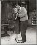 Ruby Dee and Ossie Davis in the stage production A Raisin in the Sun