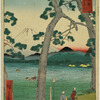 Fuji on the left, Tokaido Road