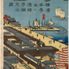 Detailed Print of Yokohama Hon-chô and the Miyozaki Pleasure Quarter