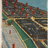 Detailed Print of Yokohama Hon-chô and the Miyozaki Pleasure Quarter