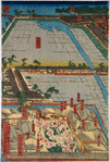 Detailed Print of Yokohama Hon-chô and the Miyozaki Pleasure Quarter