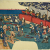 Banquet on a balcony overlooking the sea