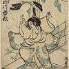 Sannogawa Ichitmatsu in the role of Soga no Goro