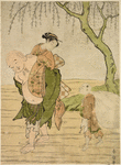 Hotei at the ford