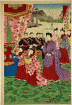 Ceremony on the Occasion of the Meiji Emperor's Silver Wedding Anniversary