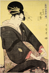 Portrait of the tayu Hanamurasaki of Tamaya