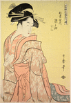 Portrait of the tayu Somenosuke of Matsubaya