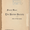 Financial report [from April, 1893 to Jan., 1897]