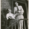 Frederick O'Neal as the father and Louis Gossett as the lonely youth "Spence" in Louis Peterson's play "Take a Giant Step."