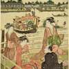 A dinner party at the Yamashiro tea-house on the bank of the River Sumida at Ryogoku