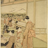 A musical entertainment in a daimyo's palace