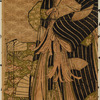 The oiran Hanaogi of  Ogiya and her kamuro
