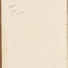 Manuscript bookplate of “The Rev.d Hubert Thos. Parker”