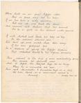 Manuscript copy of Archbishop Whatley’s “Epitaph on Buckland”