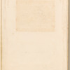 Mounted watercolor scene with waterfall, signed “M.T.”