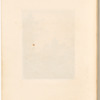Mounted pencil landscape with ruins