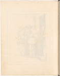 Ink drawing of man giving alms to the poor, signed “C.H.P”