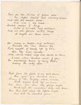 Manuscript copy of Felicia Hemans poem, “On the Ivy”; with two ink drawings, one labeled “Part of Kenilworth Castle 1824,” the other “Lamprey Monastery 1819”