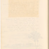 Manuscript copy of Felicia Hemans poem, “On the Ivy”; with two ink drawings, one labeled “Part of Kenilworth Castle 1824,” the other “Lamprey Monastery 1819”