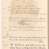 Six-page manuscript poem illustrated by four mounted ink drawings