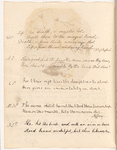 Six-page manuscript poem illustrated by four mounted ink drawings