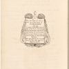 Ink drawing of the tomb of “Ann the wife of Izaak Walton,” labeled “In Worcester Cathedral, 1824,” signed, “C.H.P.”