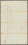Sketch of new street through the vineyard