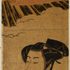 A young man on a hawking expedition near Mount Fuji