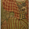 Young man with a rat and a girl with a cat