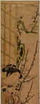 Young man with a rat and a girl with a cat