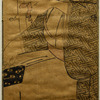 Young man resting at a wayside chaya and a waitress taking his order