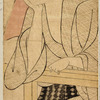 Two women on a tea house balcony