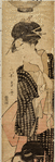 Two women on a tea house balcony