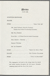 Lorraine Hansberry funeral program, list of Honorary Pallbearers