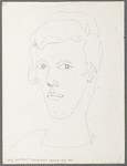 Lorraine Hansberry self-portrait, University Hospital, May 1964