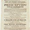 This evening, Thursday, July 31st, 1823, will be presented (for the fourth time) an entirely new romance of a particular interest, entitled Presumption! or, The fate of Frankenstein
