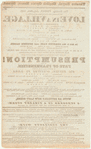 This evening, Friday, July 20th, 1827, will be presented (first time this season) the comick opera of Love in a village