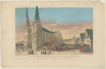 Vue extérieure de l'Eglise de Notre-Dame de Chartres