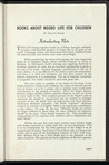 Books about Negro Life for Children